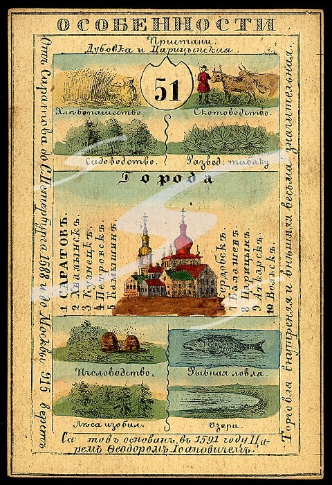 Saratov Province, 1856. Creator: Unknown.