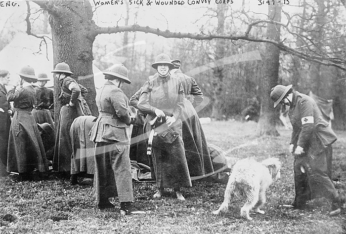 Women´s Sick and Wounded Convoy Corps, Eng., between c1910 and c1915. Creator: Bain News Service.