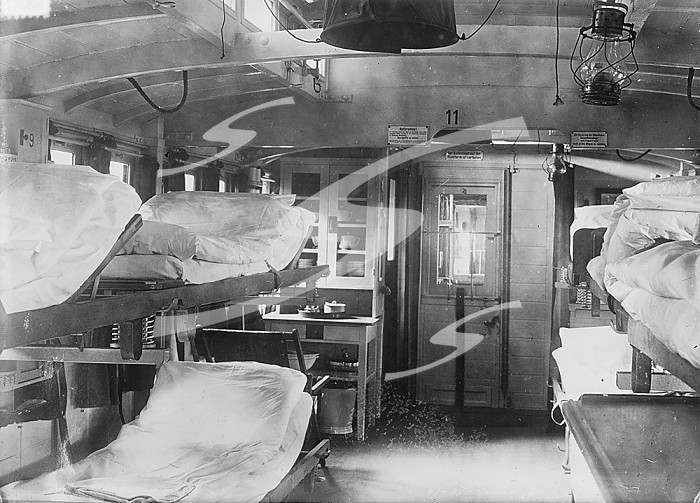 German Hospital R.R. car, between c1910 and c1915. Creator: Bain News Service.
