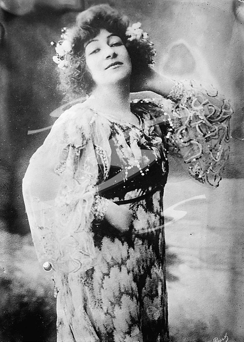 Georgette Leblanc, 1911. Creator: Bain News Service.